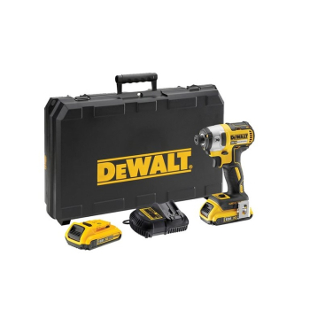 ZAKRĘTARKA AKUMULATOROWA 18V 1/4'' 2*2,0AH LI-LON