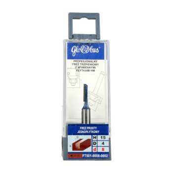 FREZ TRZPIENIOWY PROSTY JEDNOPŁYTKOWY 5*10/8