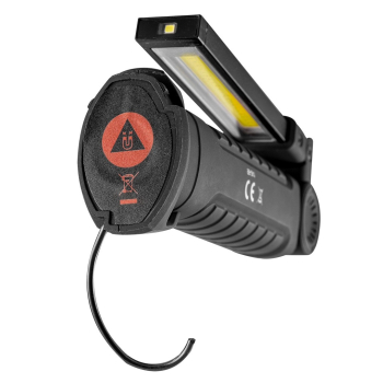 LAMPA WARSZTATOWA AKUMULATOROWA 200 LM COB + LATARKA