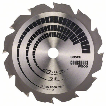 PIŁA TARCZOWA-H OPTILINE WOOD 190*20Z12
