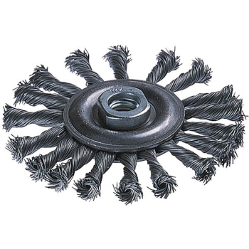 SZCZOTKA TARCZOWA 115MM/M14 WOLFCRAFT DRUT SPLATANY