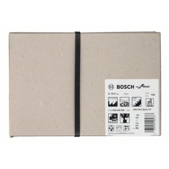 Brzeszczot do piły szablastej do drewna S1531L 100szt. Bosch 2608650698