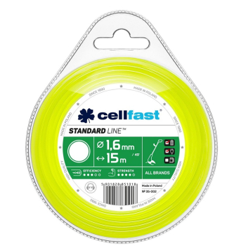ŻYŁKA DO WYKASZARKI OKRĄGŁA 1.6MM 15M