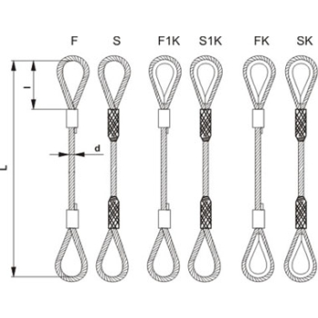 ZAWIESIE LINOWE TYPU F 10MM 1MB