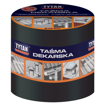 TAŚMA USZCZELNIAJĄCA DEKARSKA 15CM*10MB GRAFIT