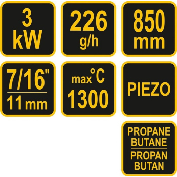 PALNIK DO WYPALANIA CHWASTÓW