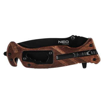 NÓŻ SURVIVALOWY SKŁADANY 22CM, 6W1