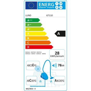 ODKURZACZ PIONOWY 800W 1L.