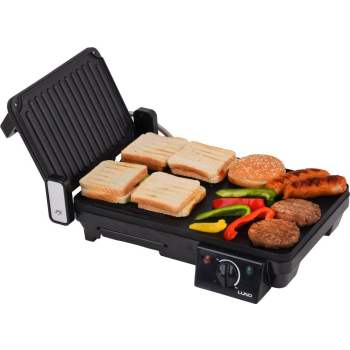 GRILL ELEKTRYCZNY STOŁOWY 2W1, 2000W, 40.5*25CM