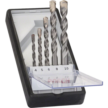 ZESTAW WIERTEŁ BOSCH DO BETONU 4-12 MM 2607010545