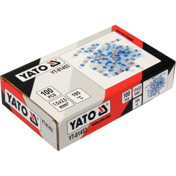 ZESTAW RUREK TERMOKURCZLIWYCH Z CYNĄ 1.5-2.5MM2., 100SZT