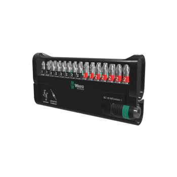 Zestaw bitów 30szt. + uchwyt Rapidaptor Bit-Check 30 BiTorsion 1 Wera 05057430001