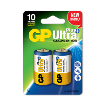 BATERIA ULTRA+ ALKALINE 1.5V LR14 2 SZTUKI