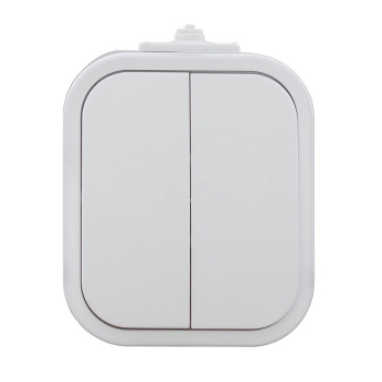 B2 ŁĄCZNIK ŚWIECZNIKOWY N/T IP44 BIAŁY