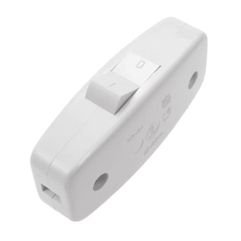 ŁĄCZNIK JEDNOBIEGUNOWY 2,5A BIAŁY WP8A01 NA PRZEWÓD