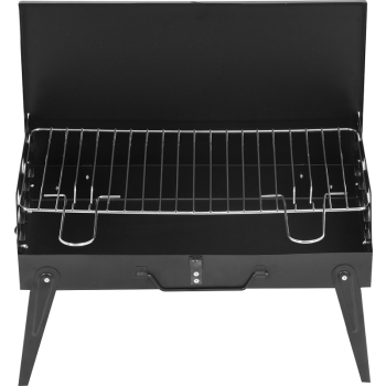 GRILL WĘGLOWY SKŁADANY 42*221CM, WALIZKA