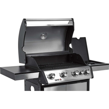 GRILL GAZOWY 4+1 STAL NIERDZEWNA 16,5KW