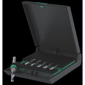 ZESTAW WIERTEŁ-GWINTOWNIKÓW Z CHWYTEM SZEŚCIOKĄTNYM, 7CZ.