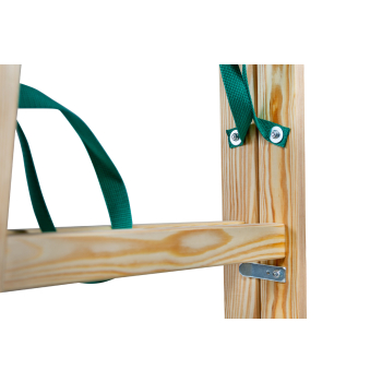 DRABINA DREWNIANA BRAKET STANDARD 2X5 SZCZEBLI 153CM