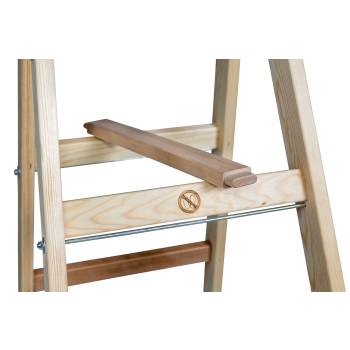 DRABINA DREWNIANA BRAKET PREMIUM 2X10 SZCZEBLI 299CM