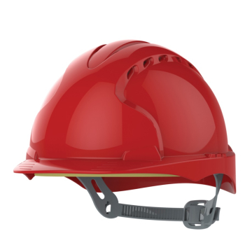 JSP HEŁM OCHRONNY KAS-EVO-3 C CZERWONY