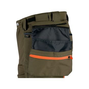 SPODNIE CXS DO PASA NAOS ZIELONO-POMARAŃCZOWE ROZMIAR 56