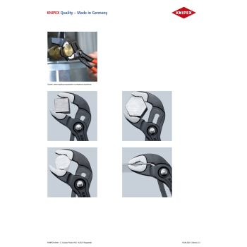 Szczypce do rur Knipex Cobra 87 01 180