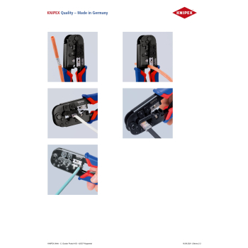 SZCZYPCE DO ZAGNIATANIA WTYKÓW TELEFONICZNYCH TYPU WESTERN
