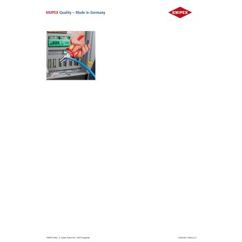 SZCZYPCE DO ZAGNIATANIA TULEJEK 180MM