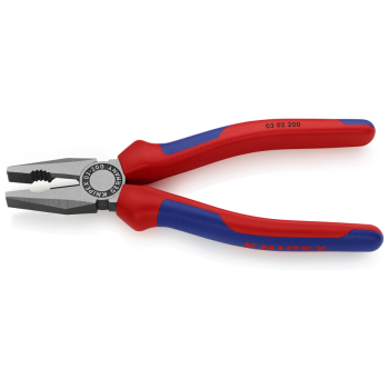 Szczypce uniwersalne kombinerki 200mm PCV Knipex 03 02 200