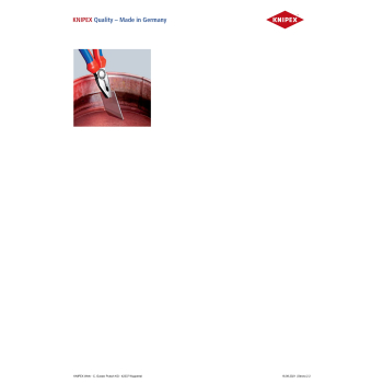 Szczypce uniwersalne kombinerki 200mm PCV Knipex 03 02 200