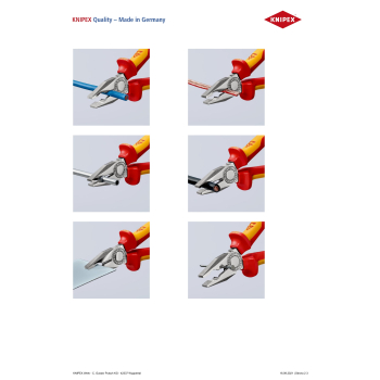 SZCZYPCE UNIWERSALNE IZOLOWANE VDE 180MM