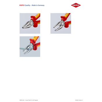SZCZYPCE UNIWERSALNE IZOLOWANE VDE 180MM