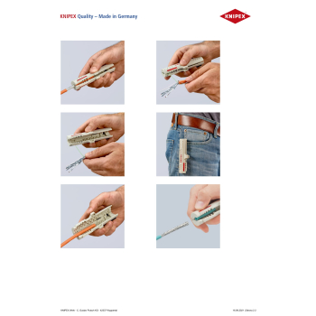 NARZĘDZIE DO ŚCIĄGANIA IZOLACJI Z KABLI TELEINFORMATYCZNYCH