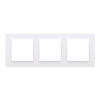 SIMON 10 RAMKA 3-KROTNA BIAŁA