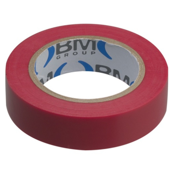TAŚMA ELEKTROIZOLACYJNA 25M*19MM CZERWONA