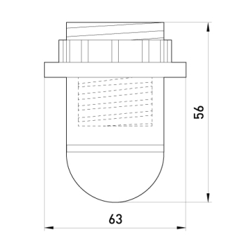 OPRAWKA PLASTIKOWA Z PIERŚCIENIEM E14 BIAŁA