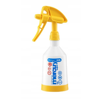 OPRYSKIWACZ MERKURY SUPER 360 PRO+, POJEMNOŚĆ 0,5L FPM ŻÓŁTY