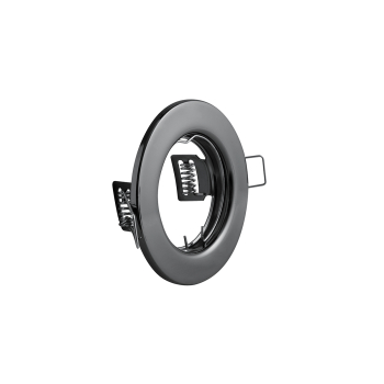 SUFITOWA OPRAWA PUNKTOWA PARMA IP20 OKRĄGŁA CZARNY CHROM