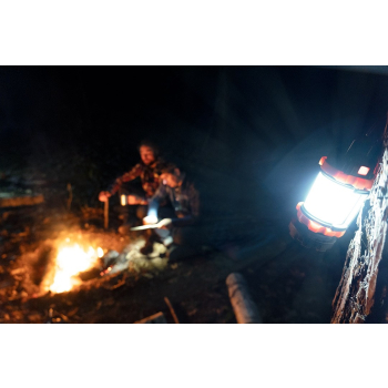 LATARKA BIWAKOWA AKUMULATOROWA 800 LM POWERBANK 3 W 1