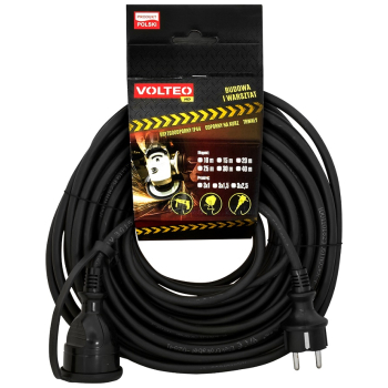 PRZEDŁUŻACZ 30M HEAVY DUTY VOLTEO VT-425-3015 3x1,5MM