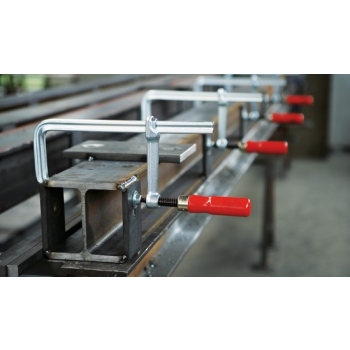 ŚCISK ŚRUBOWY ŚLUSARSKI STALOWY GS 100/50MM