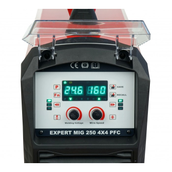PÓŁAUTOMAT SPAWALNICZY EXPERT MIG 250 4X4 PFC SYNERGIC