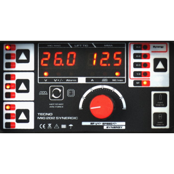 PÓŁAUTOMAT SPAWALNICZY TECNOMIG 202 MIG/TIG/MMA SYNERGIC VRD