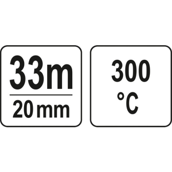 TAŚMA KAPTONOWA 20MM ODPORNA NA WYSOKIE TEMPERATURY