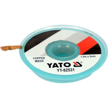 TAŚMA ROZLUTOWNICZA PLECIONKA MIEDZIANA 2.0MM*1.5M
