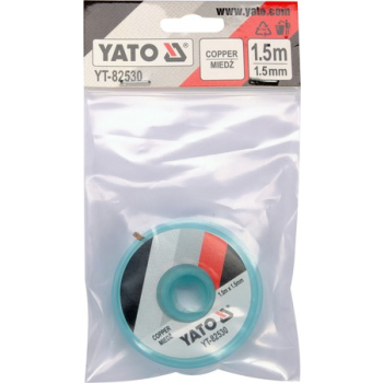 TAŚMA ROZLUTOWNICZA PLECIONKA MIEDZIANA 1.5MM*1.5M