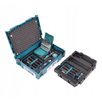 ZESTAW WIERTEŁ I BITÓW 96 SZT. W WALIZCE MAKPAC