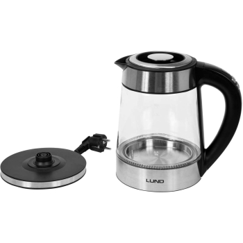 CZAJNIK ELEKTRYCZNY SZKLANY LED 1.7L REGUL. TEMP.