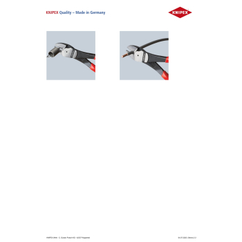 Szczypce tnące boczne Knipex 74 22 250 T